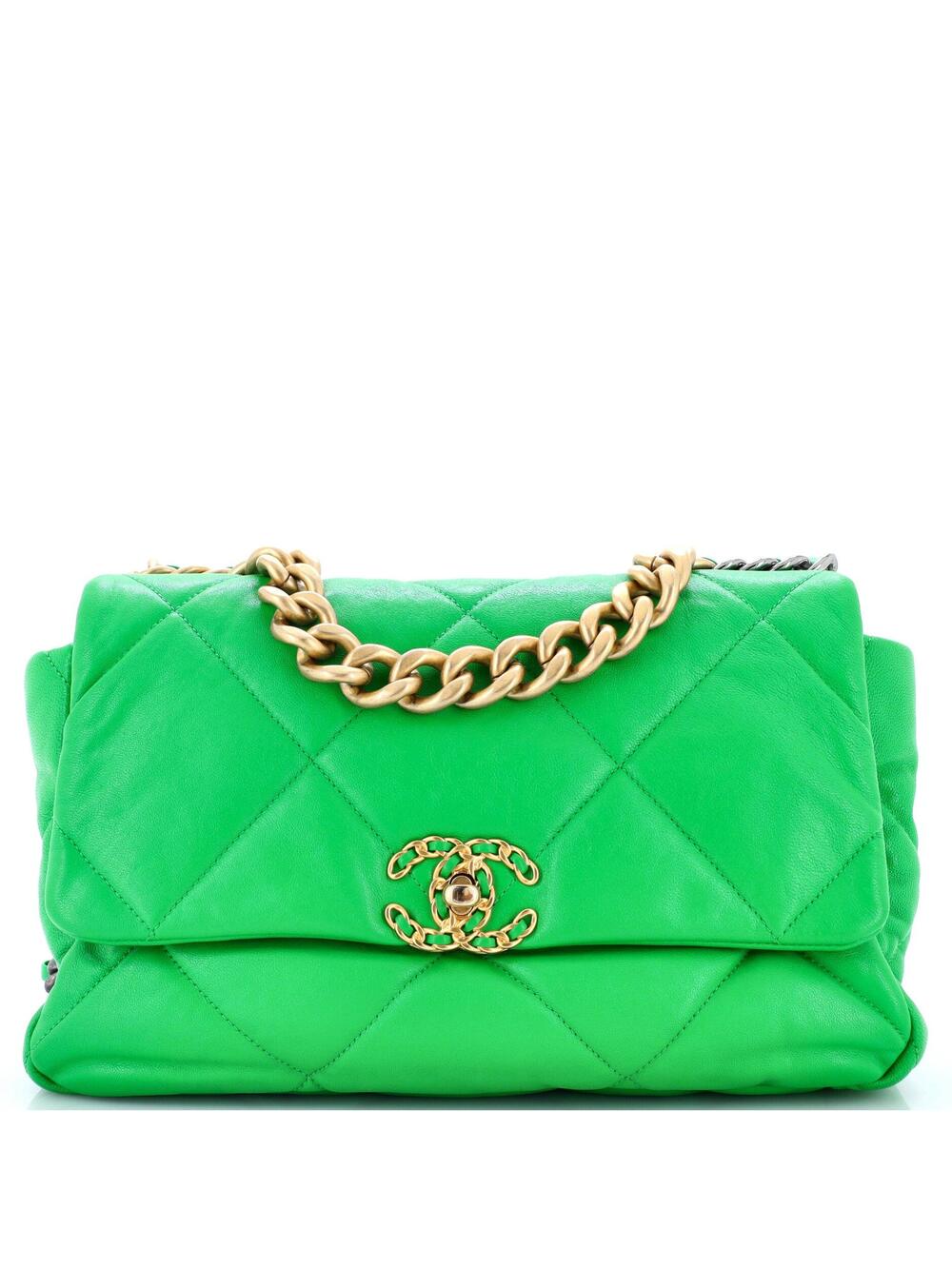 Chanel 19 Flap Bag Quilted Leather #371266C47B
